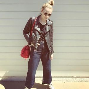 J. Crew Dark Blue Flare Jeans